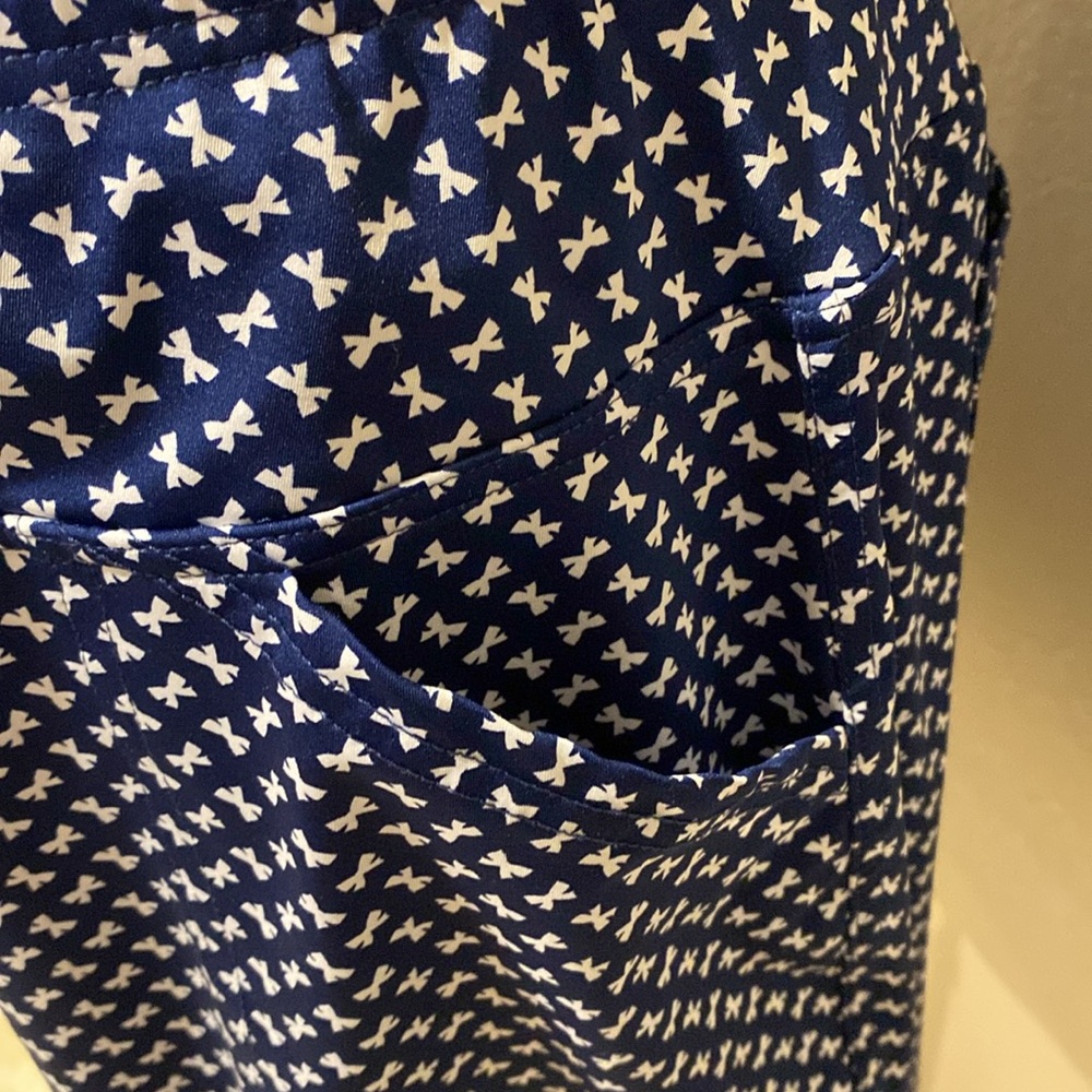 Jofit Bow Print Athletic Golf Skort - Picture 2 of 9